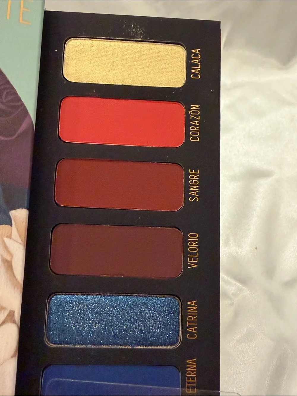 Melt Cosmetics MUERTE Eyeshadow Palette NEW Jewel Tones Luxury Gothic Skull Art